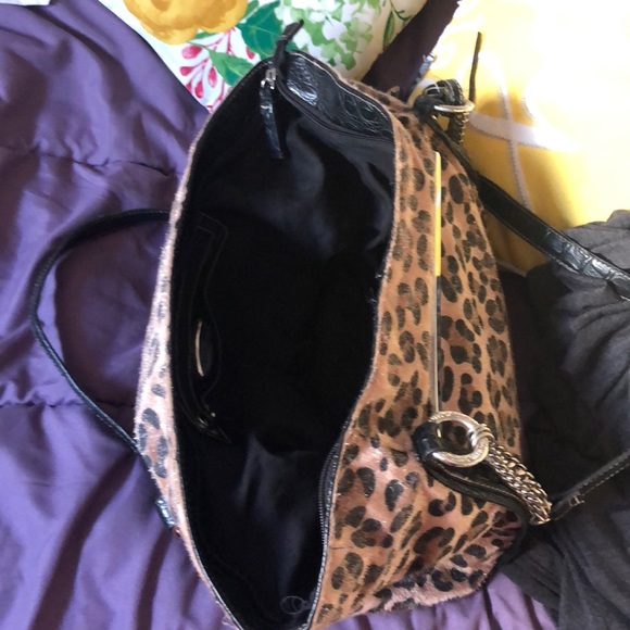 Ellen Tracy leopard purse - Picture 3 of 6